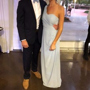 Powder blue formal dress